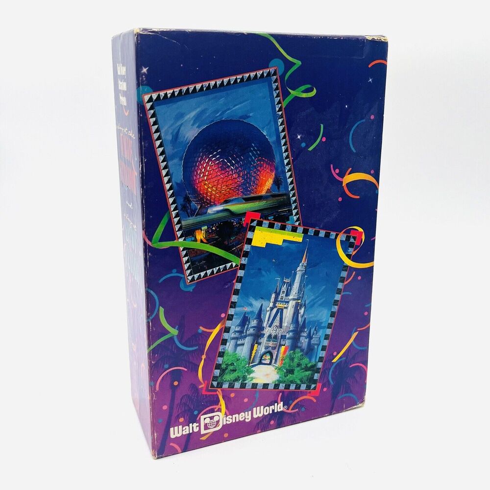 Walt Disney World PAL VHS Box Set Epcot Center Magic Kingdom Rare Florida 80s